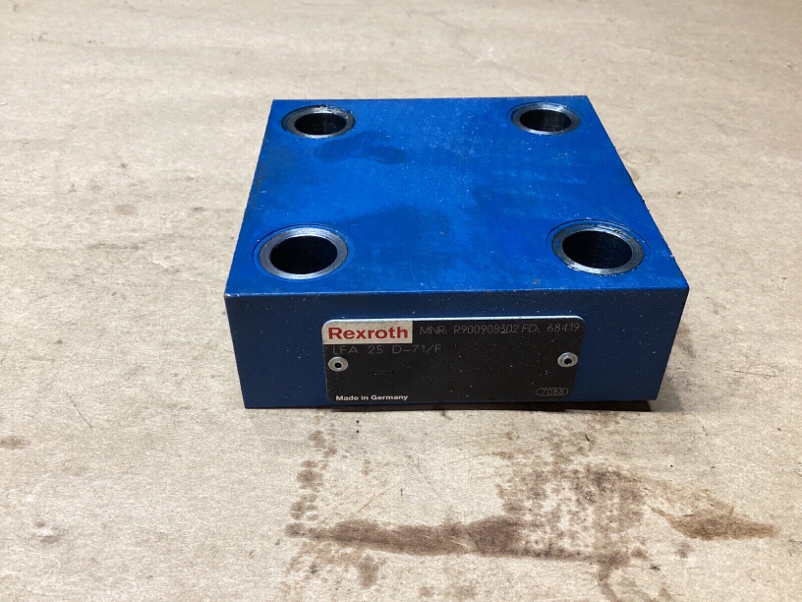 REXROTH VALVE LFA 25 D-71/F #112G24PR7 | eBay REXROTH VALVE LFA 25 D-71/F #112G24PR7 | eBay