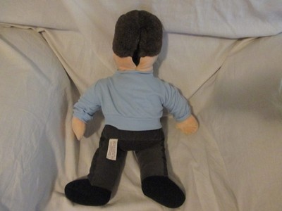 FOLKTAILS FOLKMANIS PLUSH PUPPET MAN MUSTACHE VINTAGE