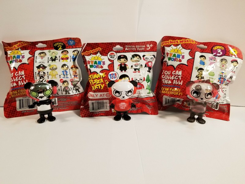 red combo panda figure
