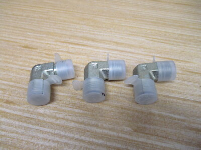 Parker 4ELO-S Seal-Lok O-Ring Face Seal Elbow 4ELOS (Pack of 3)