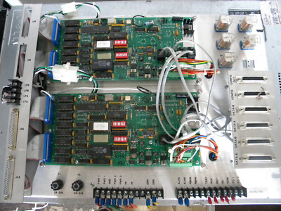 Two Distributed Annuciator Controllers and Control Panel. Beta Products 309102