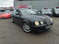2003 03 JAGUAR S-TYPE 3.0 V6 SPORT AUTOMATIC 4 DOOR IN METALLIC BLACK.CLEAN CAR.