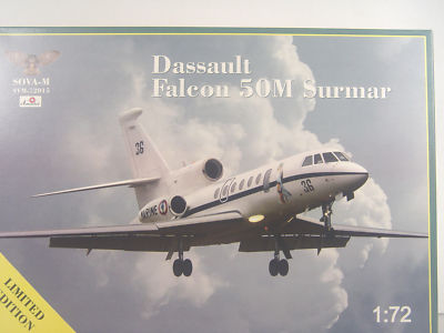 1/72 Sova M 72015 Falcon 50 M Surmar Dassault Marine