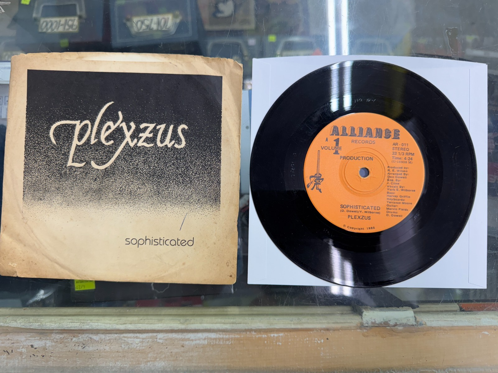 レアSOUL45s Perfection – Please Pardon Me Plexzus - Sophisticated Picture Sleeve 45 RARE Modern SOUL
