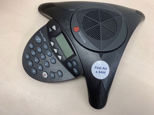 Téléphone de conférence sans fil Polycom Soundstation 2 W (à l'unité uniquement)