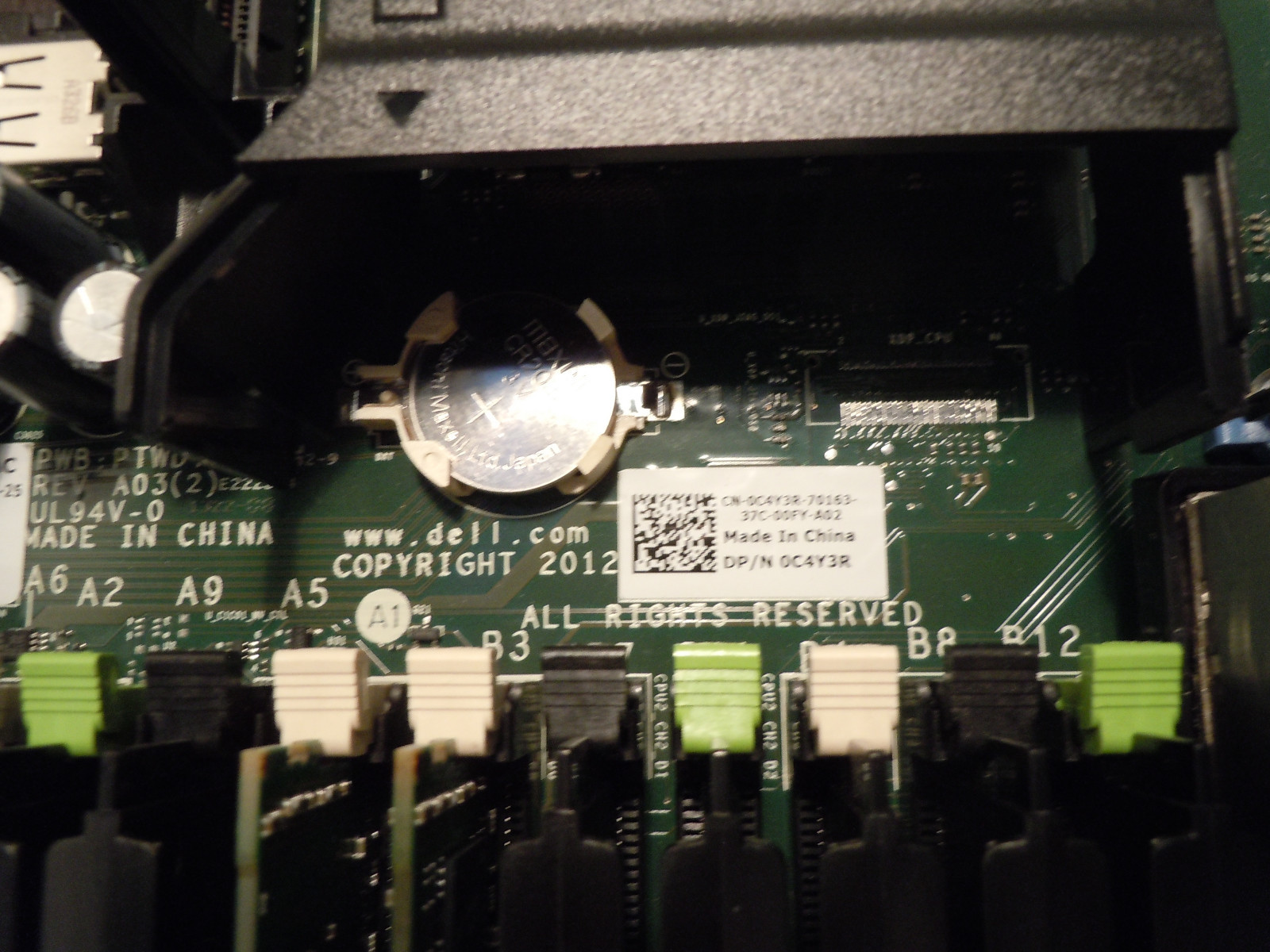 DELL POWEREDGE R720 R720xd MOTHERBOARD JP31P + CPU + RAM + Extras ~TESTED~ IDRAC