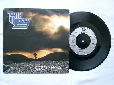 THIN LIZZY - Cold Sweat 7'' - LIZZY 11 - 1983 UK  -     LIKE NEW