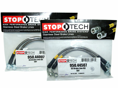 StopTech Stainless Steel Brake Line Kit Front & Rear for 03-18 Toyota 4Runner