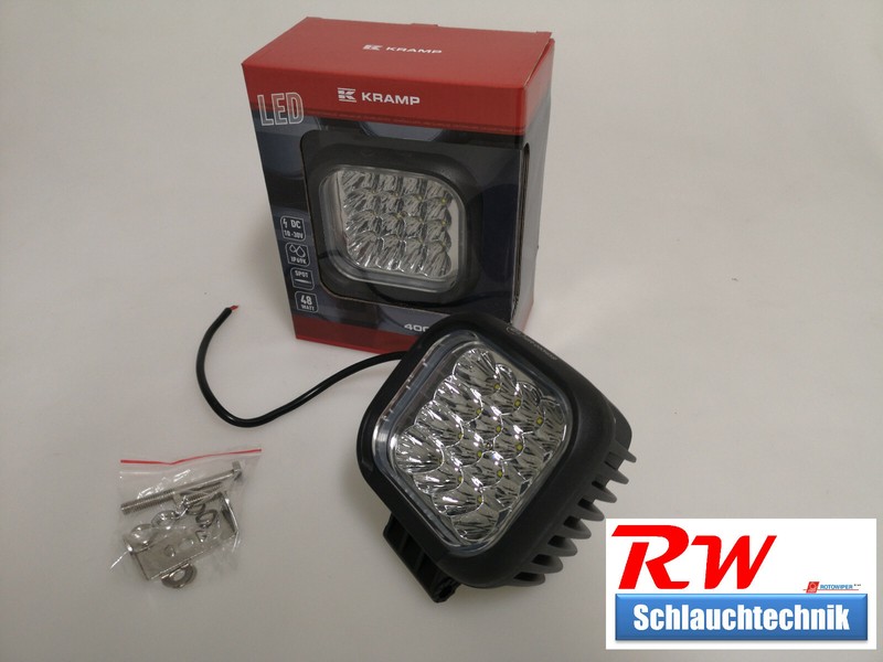 Led Arbeitsscheinwerfer, 48 Watt, 4000lm, Nahfeldausleuchtung 12v 24v