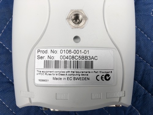 LOT OF (6) AXIS 2100 NETWORK CAMERAS & (5) POWERDSINE SPLITTERS