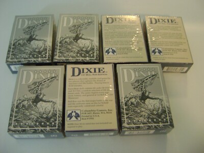 Lot of 7 Dixie - 1st Bull Run Edition  sealed pack Columbia Games