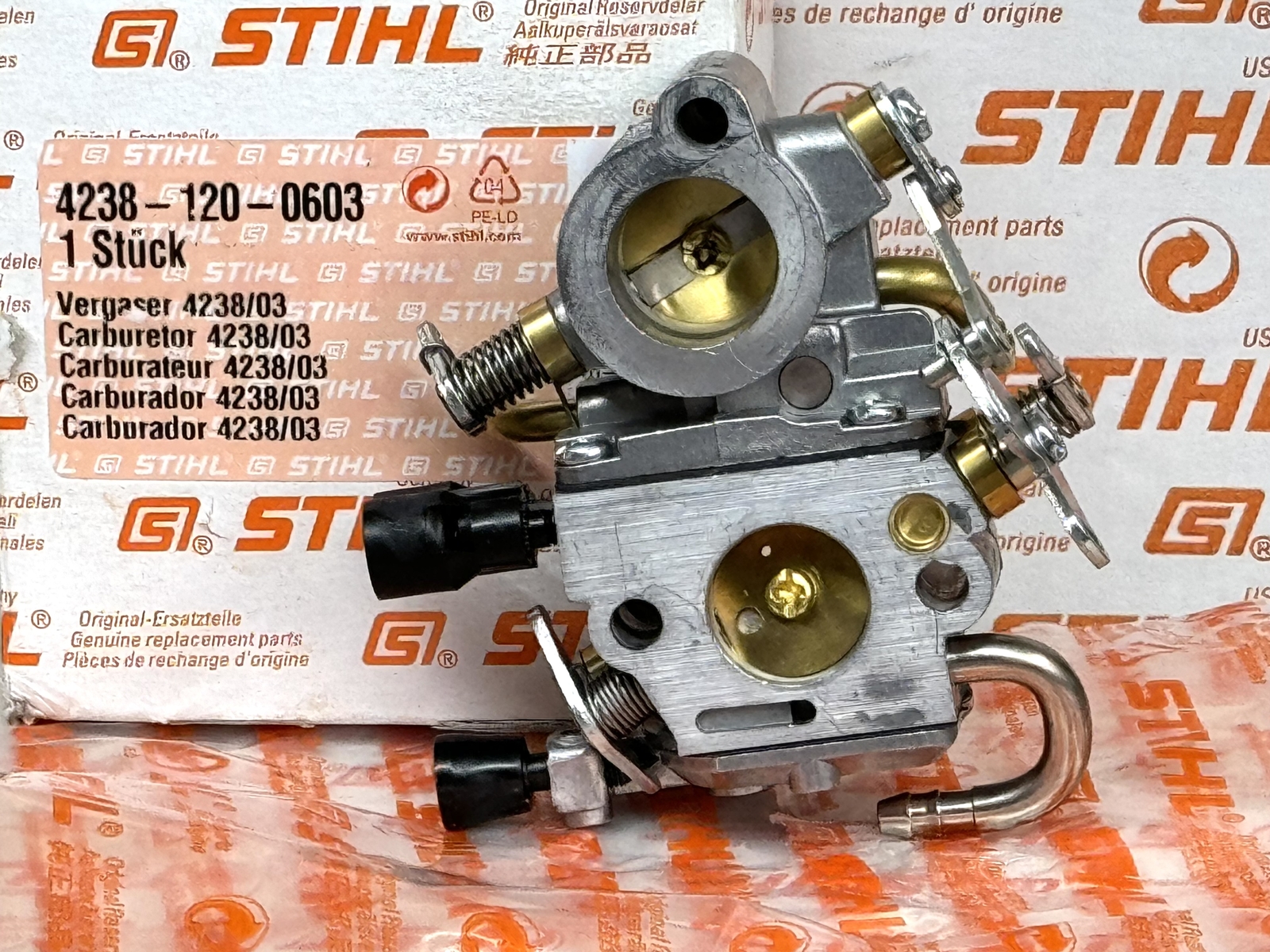 STIHL OEM ZAMA CARB 4238 120 0603 / 0600 TS410 TS420 TS440 TS410 A -A 4238/03 - Picture 4 of 4