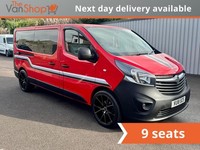 2018 Vauxhall Vivaro 1.6 CDTi 2900 BiTurbo ecoTEC L2 H1 Euro 6 (s/s) 5dr (9 Seat