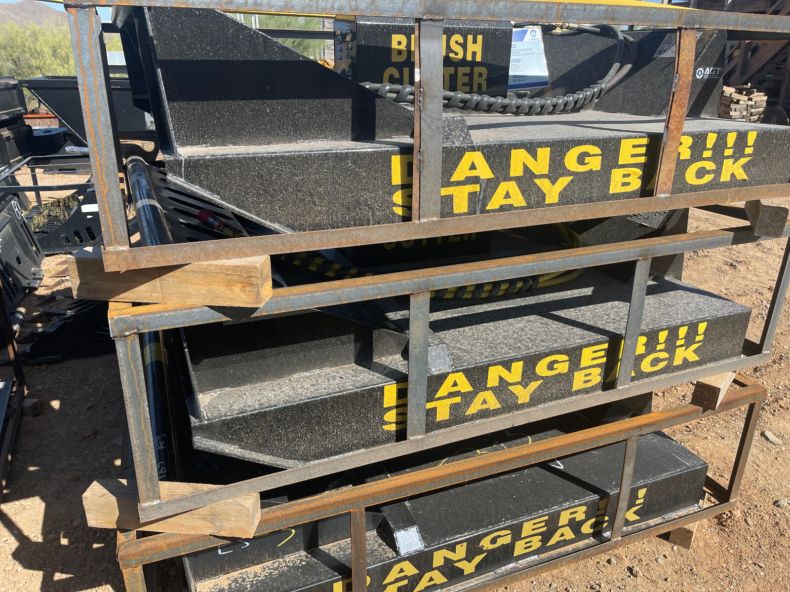 Super Duty AR400 Steel Mower King Skidsteer Brush Hog Cutter  REPLACEMENT Blades