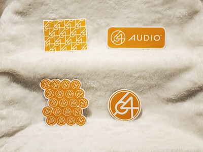 64 Audio Sticker Set....Yellow