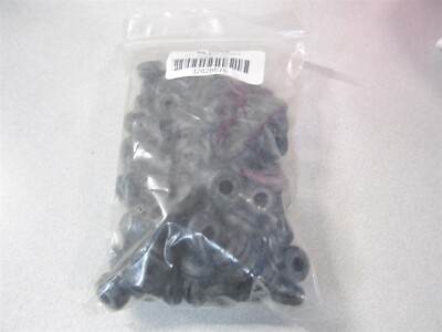 (RG-27-BKN) 5/8'' x 11/32'' Thick Rubber Flexible Grommet - Pack of 100 