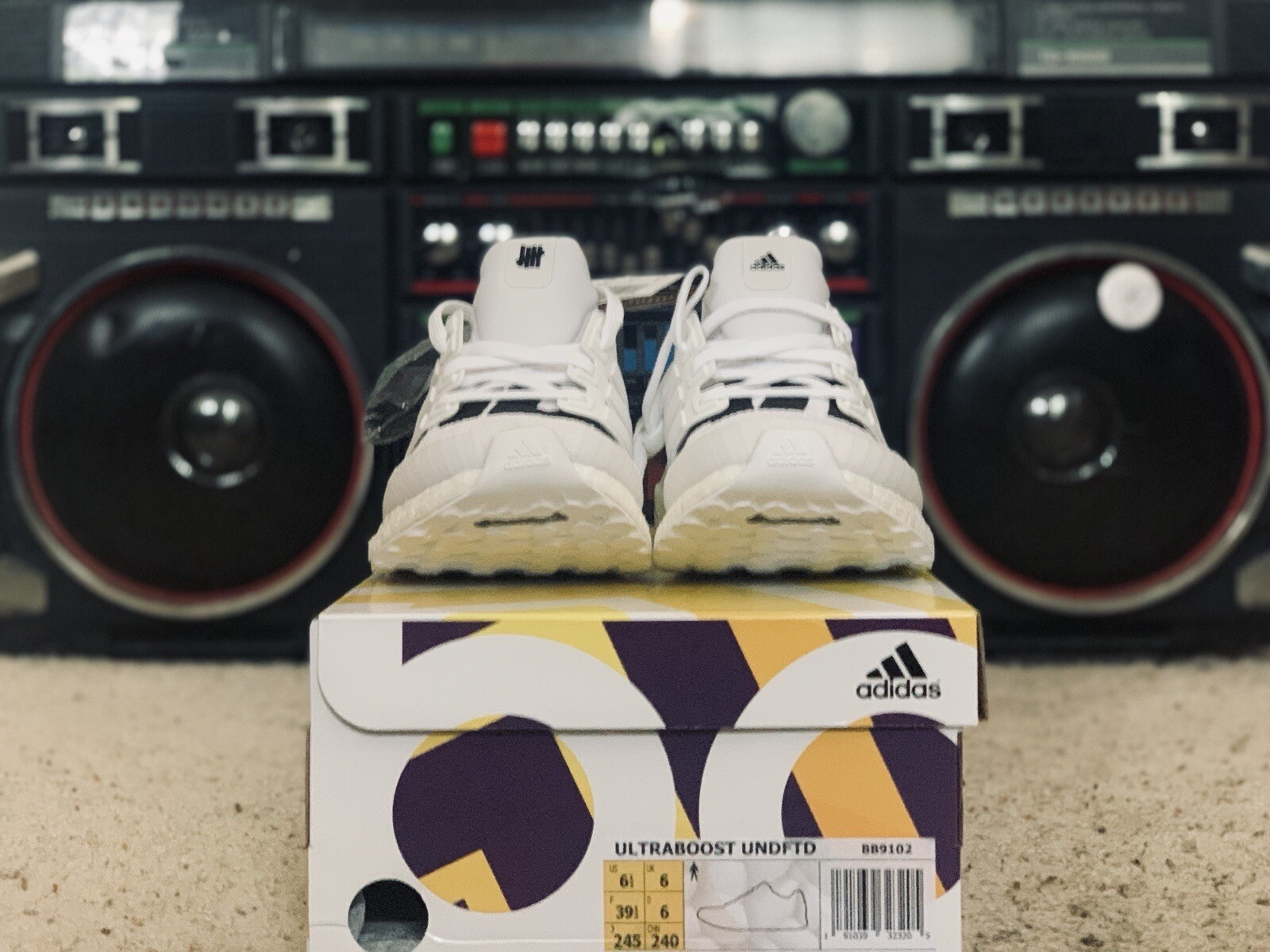 Adidas Ultraboost Undefeated Sz 6.5M 