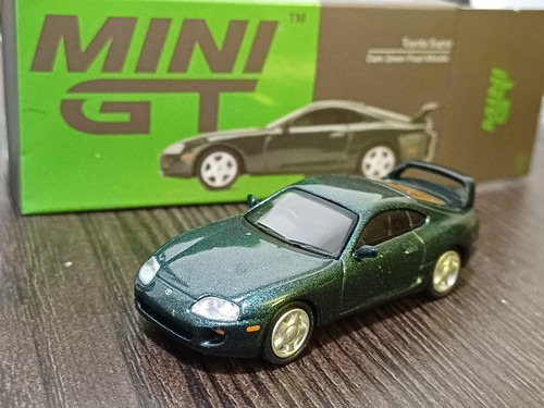 「Chase」1/64 MINI GT Toyota Supra (A80) Chase! Mini GT 1:64 Toyota Supra (A80) Top Secret GT-300 Raw