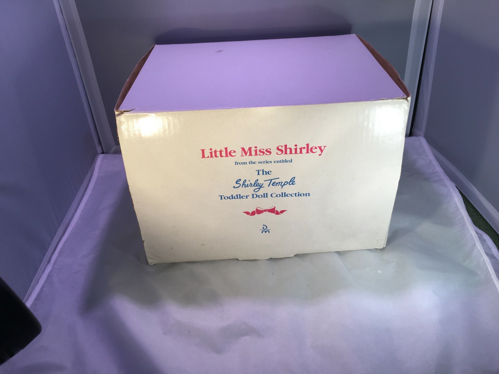 Shirley Temple Toddler Doll by Danbury Mint Co. with Original Box & Instructions