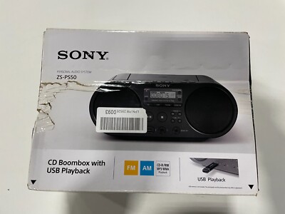 Sony ZS-PS50 Portable CD-R/RW Playback MP3 FM/AM with USB