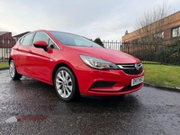 2017 Vauxhall Astra 1.4T 16V 125 Design 5dr HATCHBACK Petrol Manual