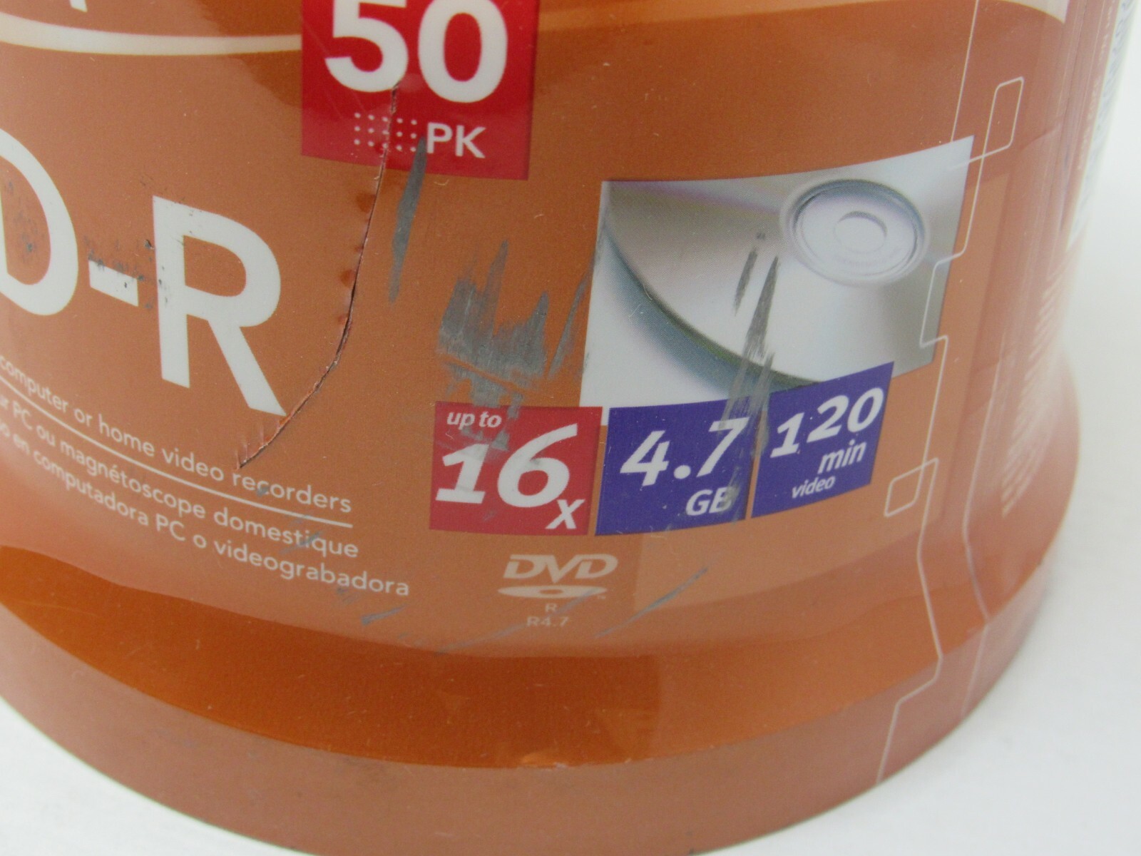 *Unopened* Memorex DVD-R, 50pack #329155