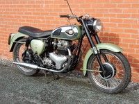 BSA GA7 SS 500cc 1962 ONE OF THE LAST MANUFACTURED IN ORIGINAL GREEN PAINTWORK