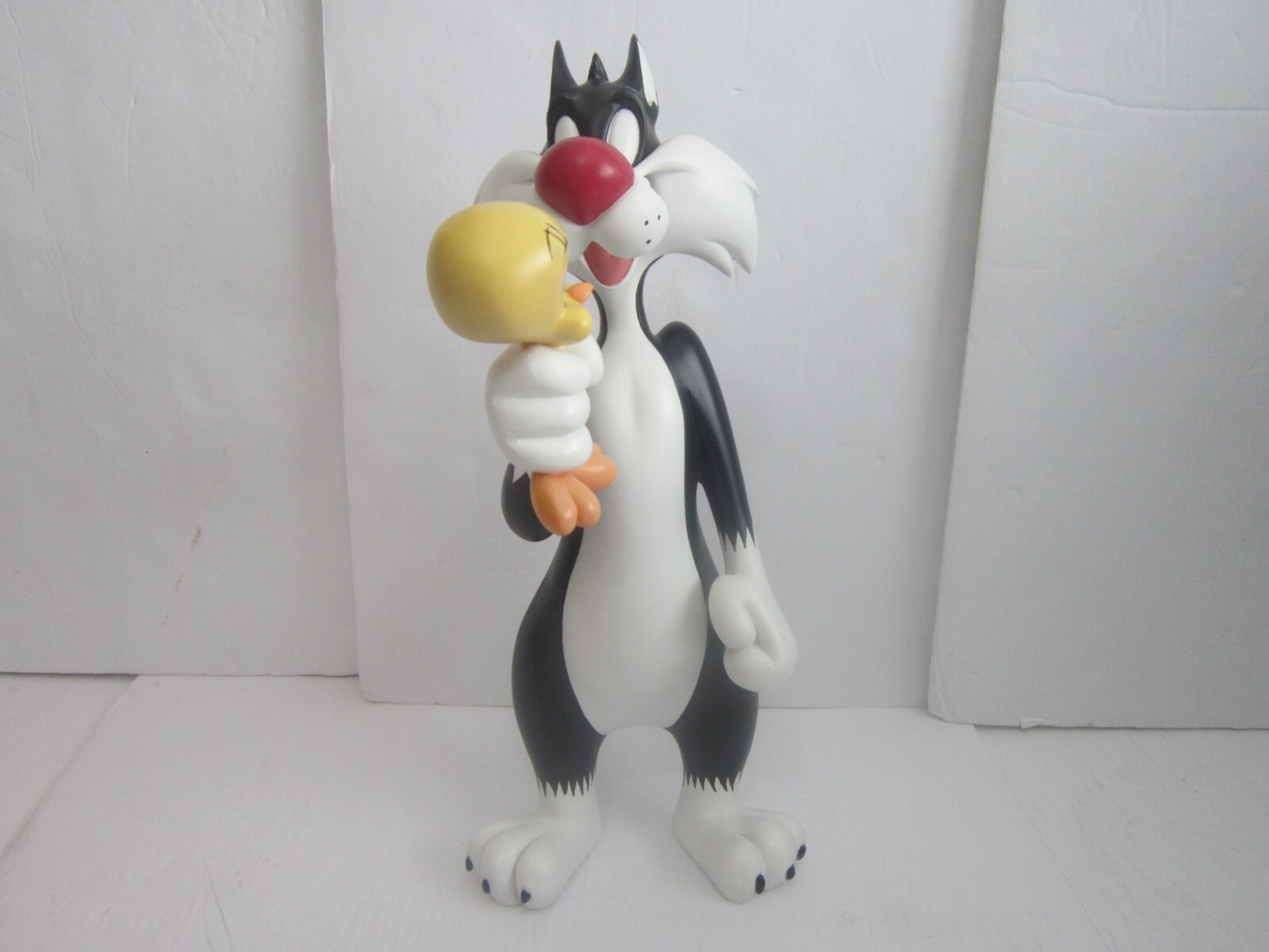 F ENESCO シルベスター Sylvester Tweety フィギュア Very Rare! Looney Tunes Sylvester Holding Tweety Big