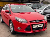 2012 Ford Focus 1.6 Titanium Euro 5 5dr HATCHBACK Petrol Manual