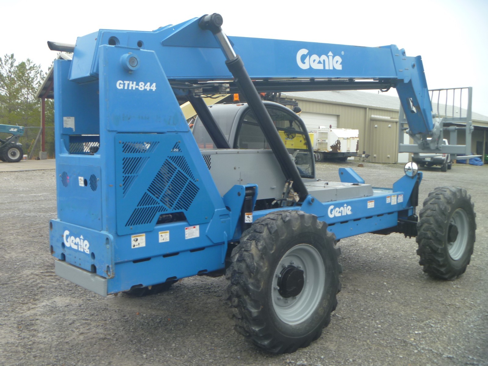 2011 Genie GTH-844 Telehandler Forklift Telescopic Perkins Diesel 4WD
