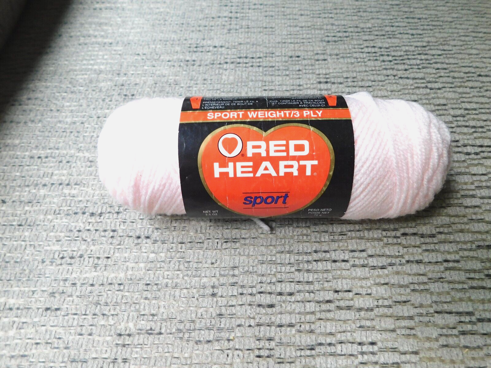 RED HEART, Sport 3PY 2.5oz Pink 718. | eBay