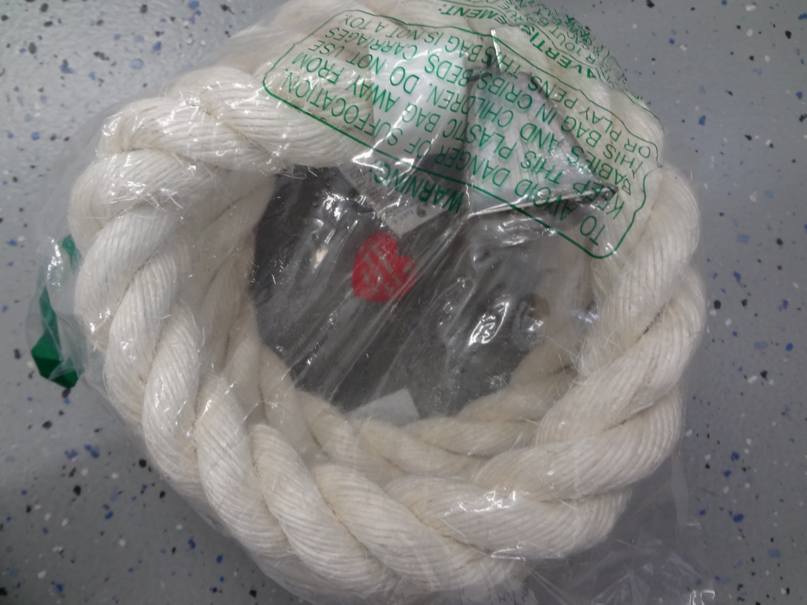 Parrot Perch Pet Bird Natural Bungie Sisal Rope Twister with Bell (O21)