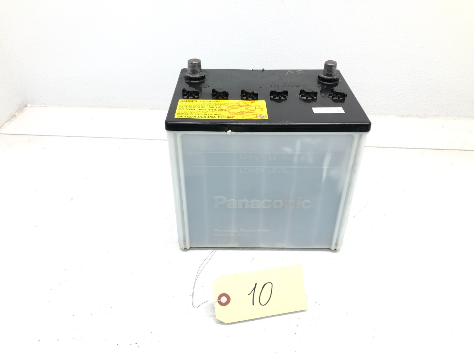 SUBARU PANASONIC 75D23L CCA 470A D23 JIS 62AH BATTERY 80% | eBay