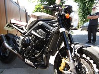 Triumph Speed Triple 675 * CAFE RACER * ONLY 6840 MILES * WHEELS £2000 ££££ *