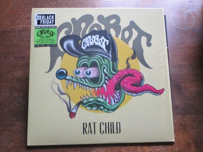 CROBOT Rat Child EP RSD Limited Ed S/Sided Green Etched w A2 Poster