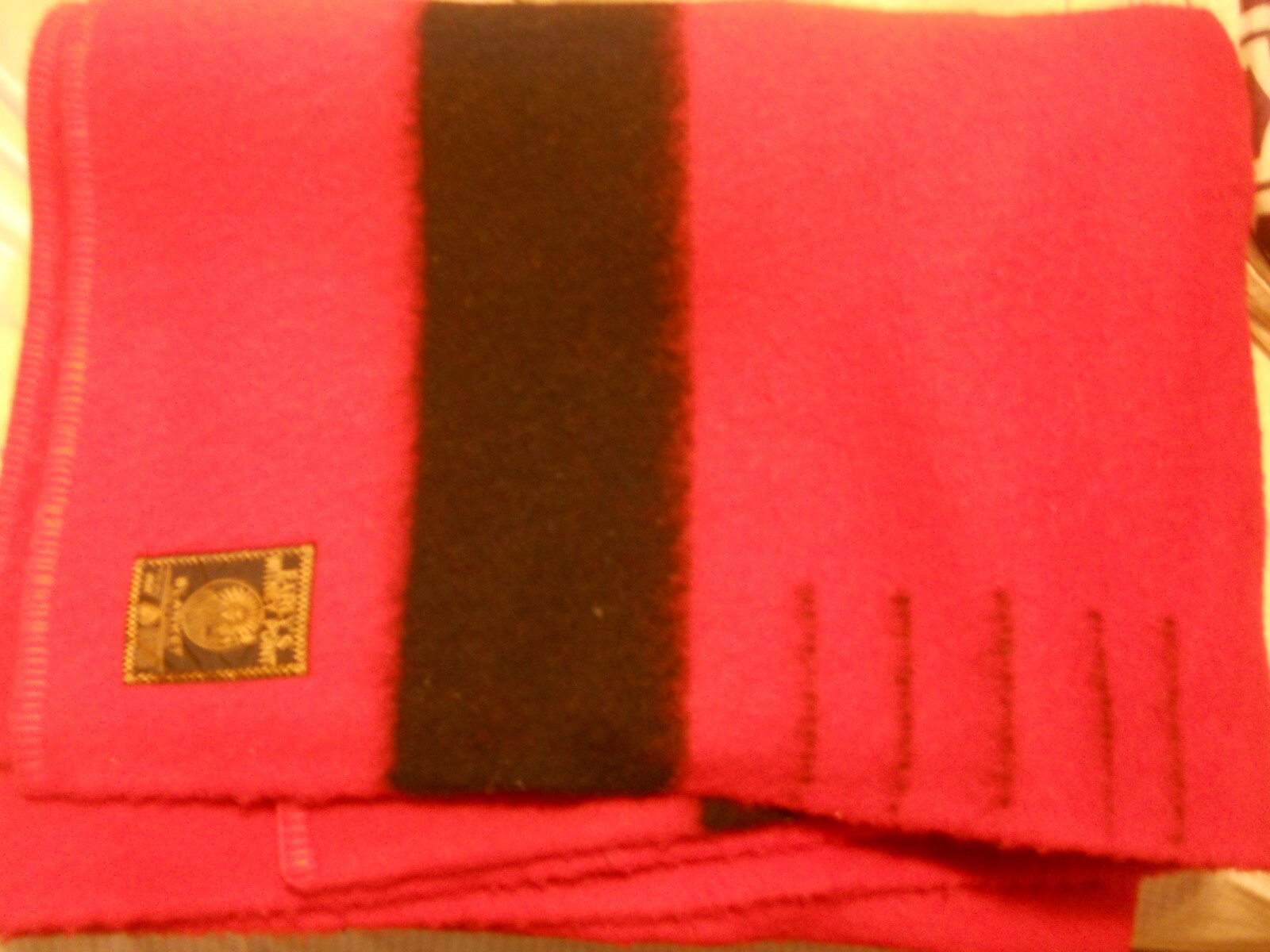 Vintage Early's Witney Point 5 Point Pure New Wool Blanket