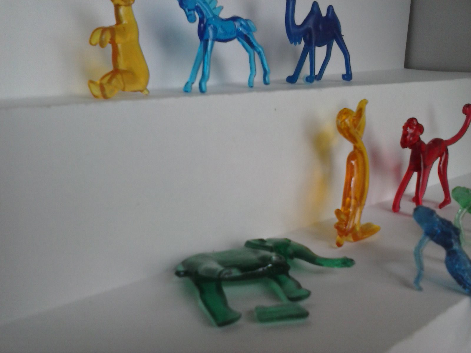 Nosco Art Deco Hard Plastic Animals Playset or Premium Figures