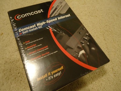 COMCAST HIGH SPEED INTERNET Self Install Kit SEALED BOX NEW SEALED