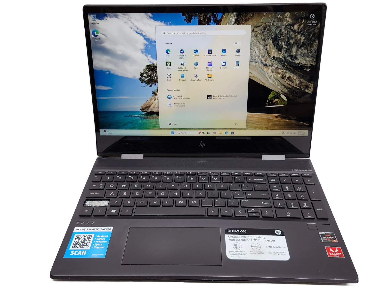 HP ENVY x360 ノートPC Ryzen 5 Amazon.com: HP Envy x360-15.6