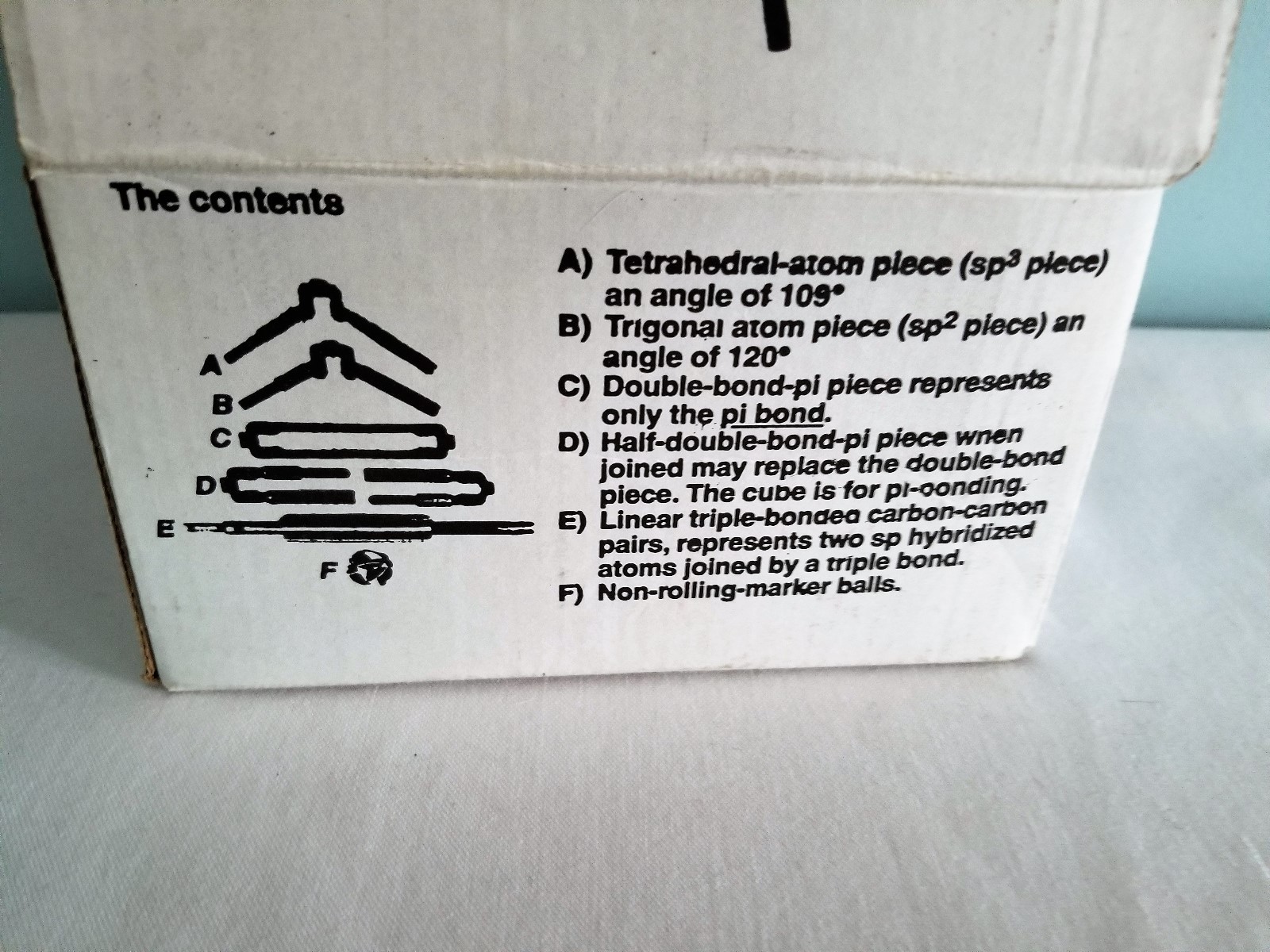 Molecular Visions Model Kits Lot For Parts  With Guide