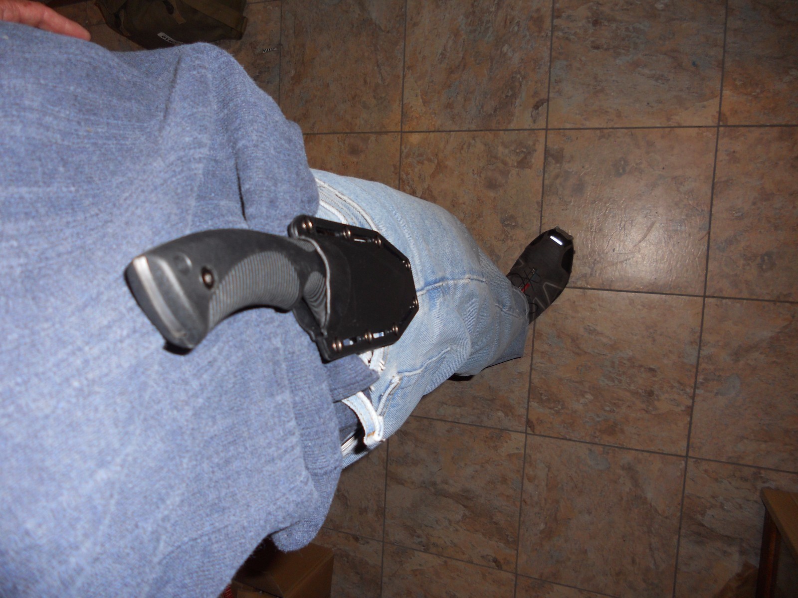 Master U.S.A/Knife/Blade/Bowie/Ultra Concealable/Kydex/Full tang 440SS/Survival