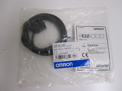 NEW Omron Photoelectric Switch E3Z-L61 E3ZL61 12 to 24V 2M  Free Priority Ship