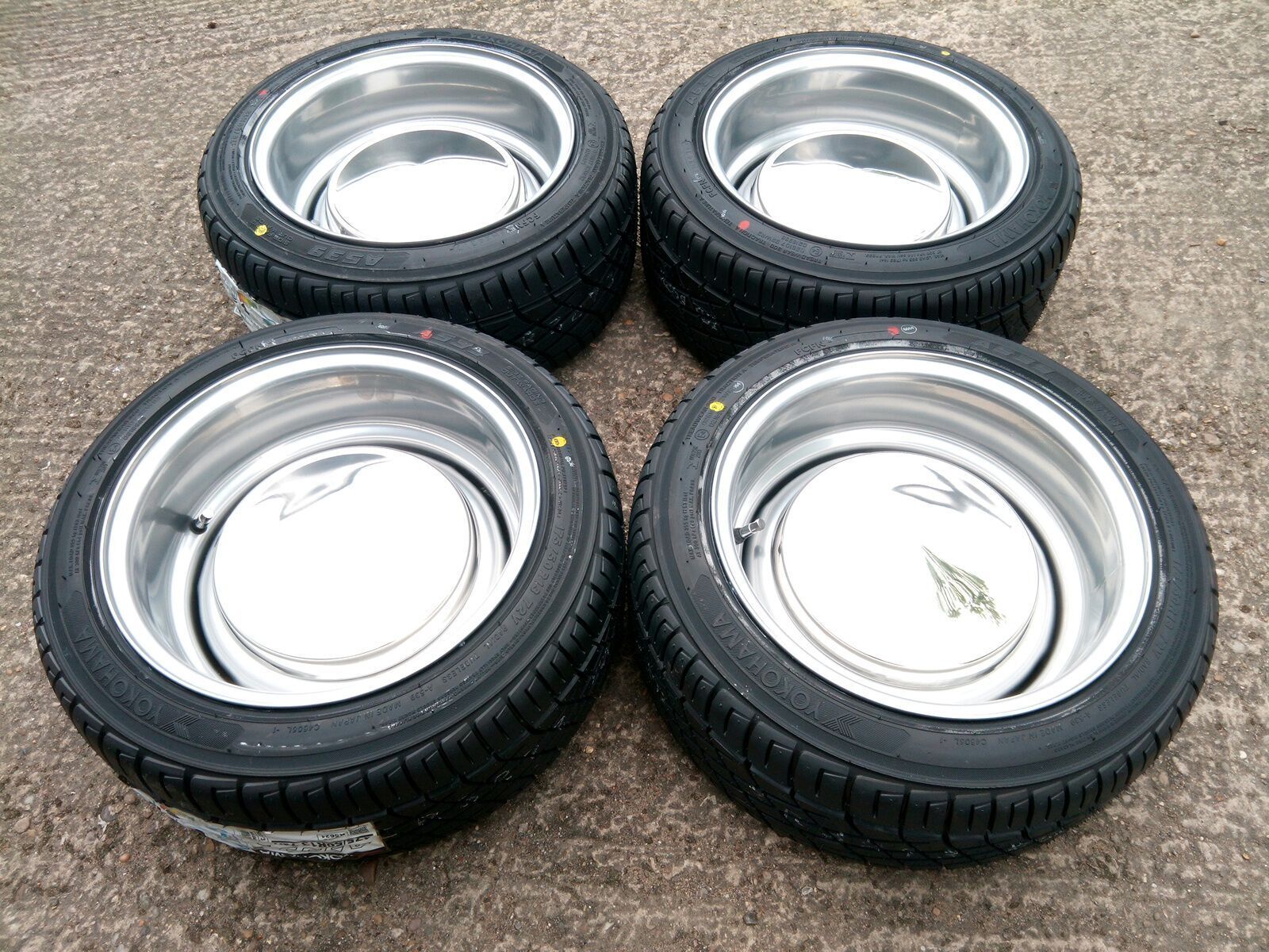 7x 13 JBW Smoothie Steel Wheels Classic Mini Set of 4 Silver 7x 13 JBW Smoothie Steel Wheels Classic Mini Set of 4 Silver