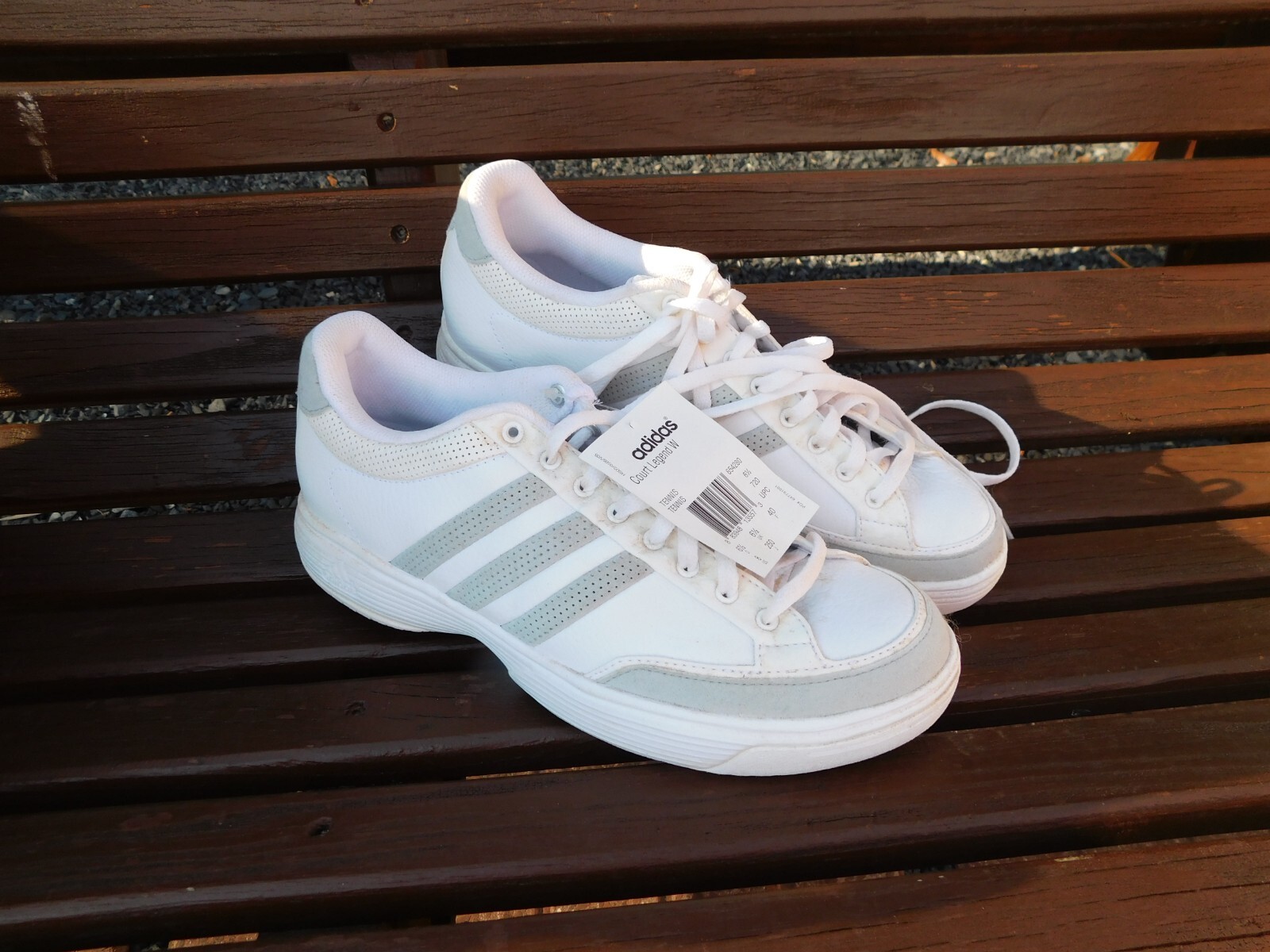 VINTAGE 2008 Adidas White COURT LEGEND Tennis Shoes Women's