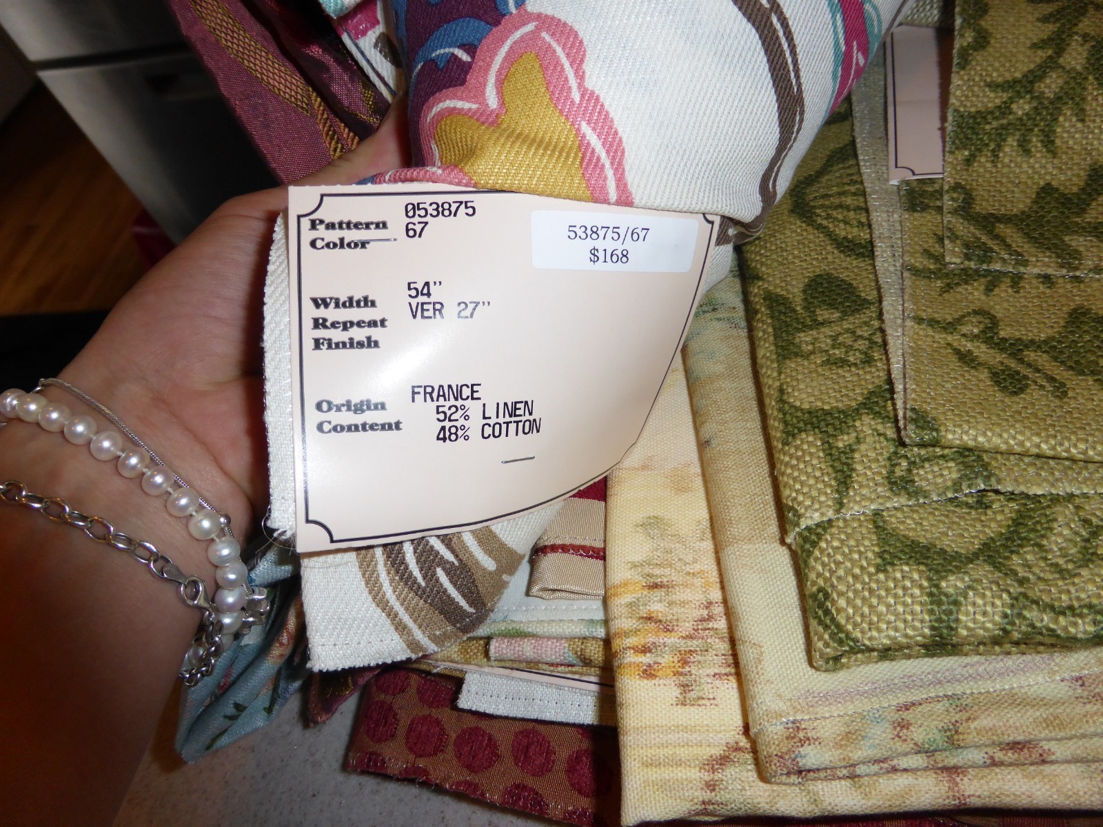 Designer Fabric Sample Huge Lot France England India Silk Cotton Linen NEW 26x26