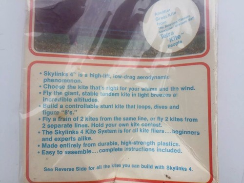 Vintage Sky links 4 Kite System Unopened 1974