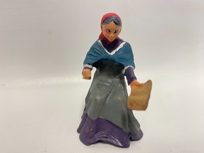Just Plain Folk # 0122 G Scale Train Figure  Sylvia the Card Reader Sitting  NEW