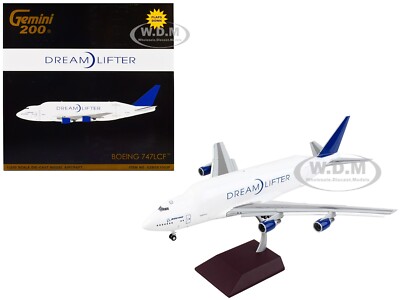 BOEING 747LCF AIRCRAFT W/FLAPS DOWN ''DREAMLIFTER'' 1/200 BY GEMINIJETS G2BOE1003F