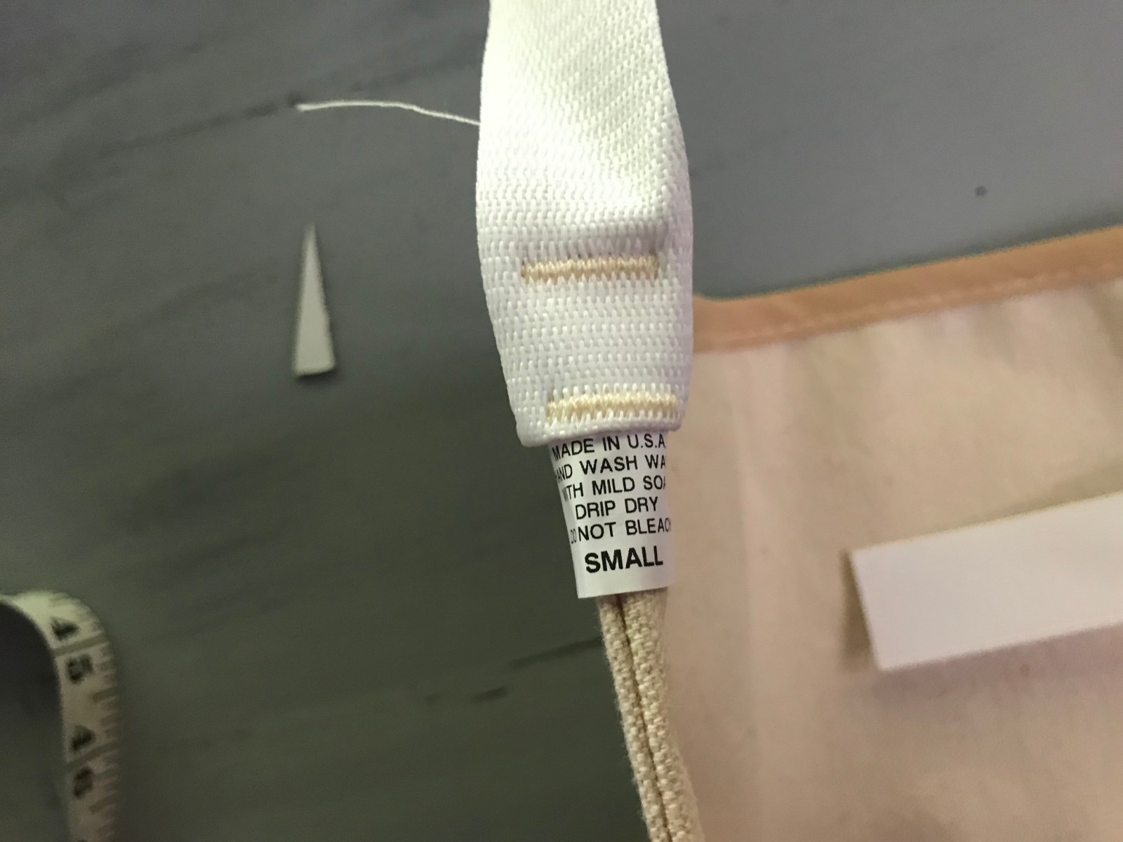 2 - Small Adult Pouch Arm Sling Right Or Left Beige Adjustable - made in USA