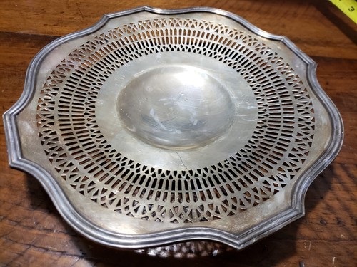 Vintage silver plate  Sheffield LBS Co. Boston 1423
